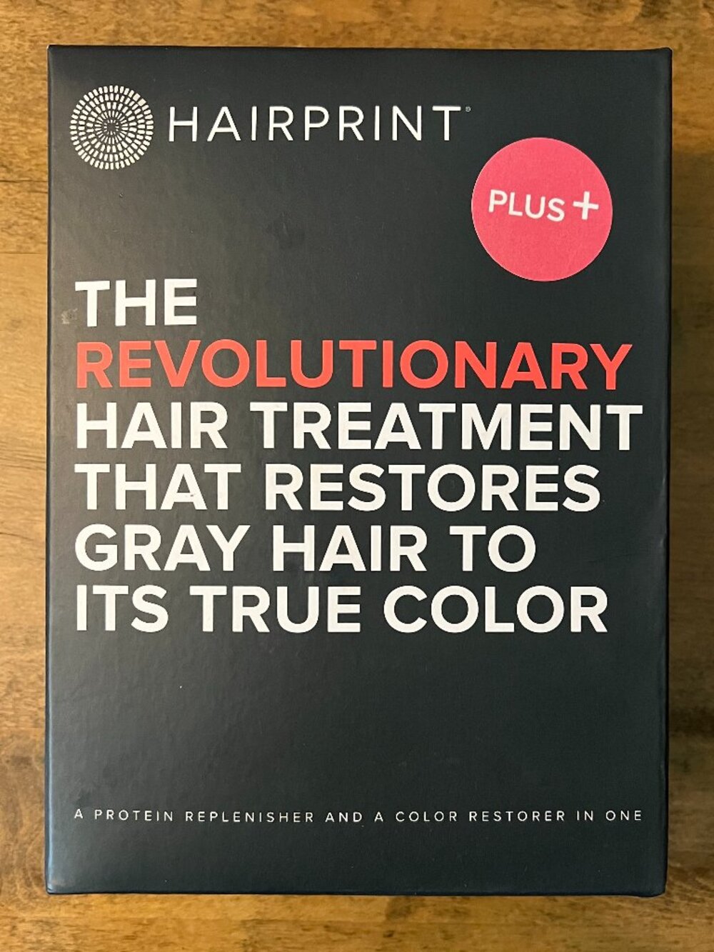 NWB Hairprint Plus Hair Color Brown for Resistant Grays (Retail $58)